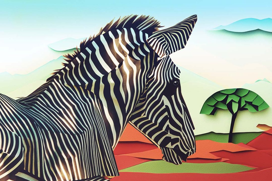 Zebra gaat op avontuur, ga je mee?’
